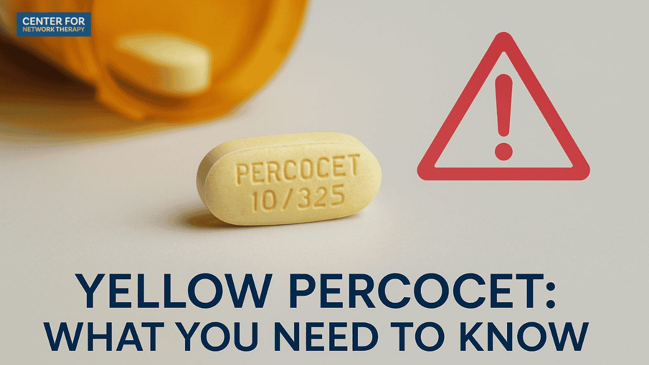 Yellow Percocet Pills