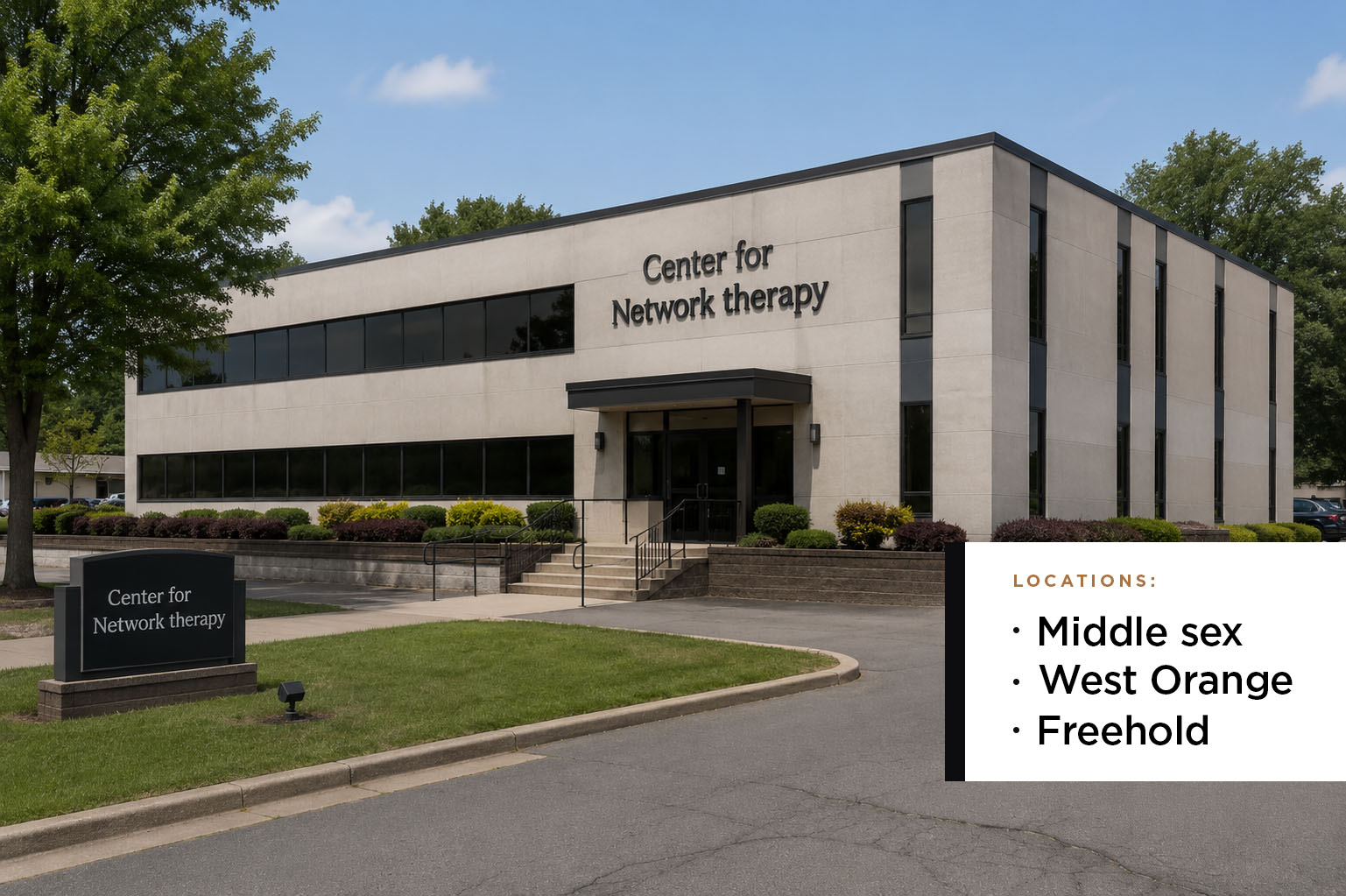 Center of Network Therapy 3 Locations